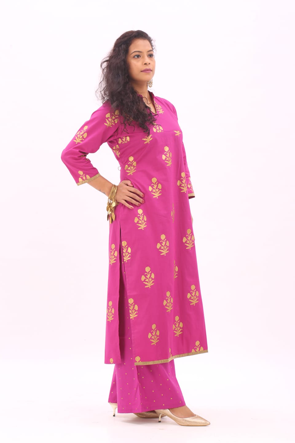 Pink Kurti